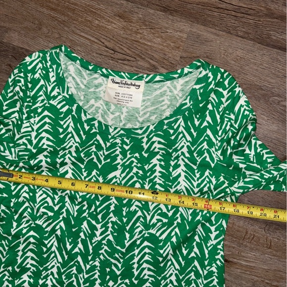 VTG 1970’s DVF • Diane Von Furstenberg • Long Sleeve Maxi T-Shirt Dress - Picture 7 of 15